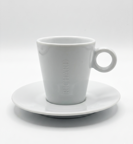 Tasse et Soucoupe - SLIM ESPRESSO - 6cl x 6 pièces
