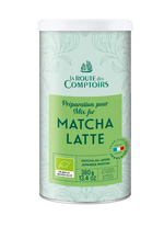 Préparation bio pour matcha latte La Route des comptoirs - 380g
