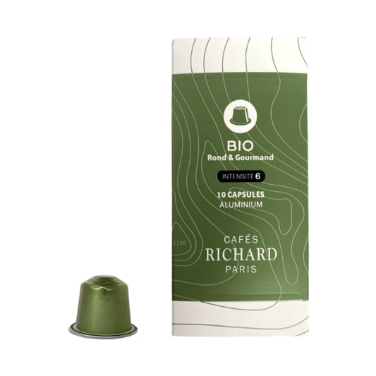 Café expresso Bio capsules compatibles Nespresso® x10