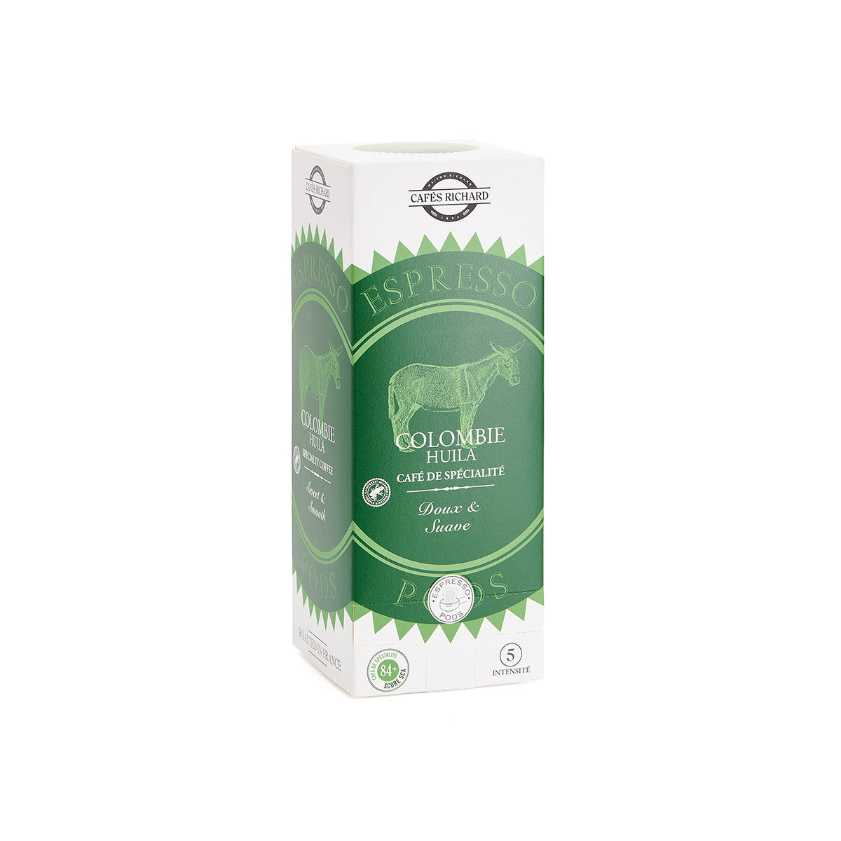 Café Colombie pods ESE étui x25