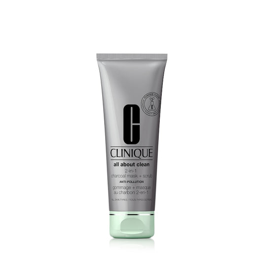 All About Clean™ Gommage + Masque au Charbon 2-en-1 tous types de peaux 100ml