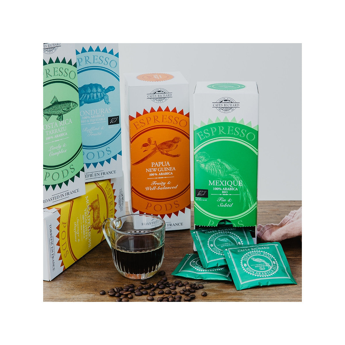 Café Costa Rica pods ESE étui x25