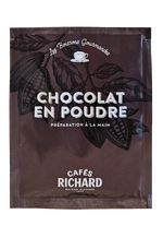 Dose 20g chocolat poudre non lactée 40% cacao Richard - 100 doses