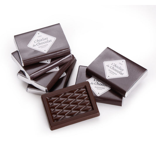 Carré chocolat noir 4g - Florio - 200 pièces