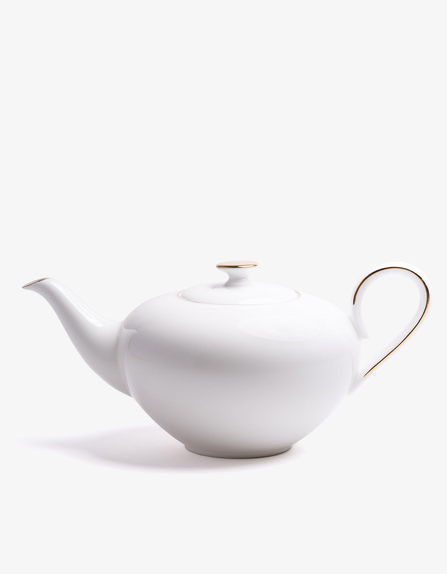 Théière en verre - CONCORDE. théière 0.4 L bone china liseré or
