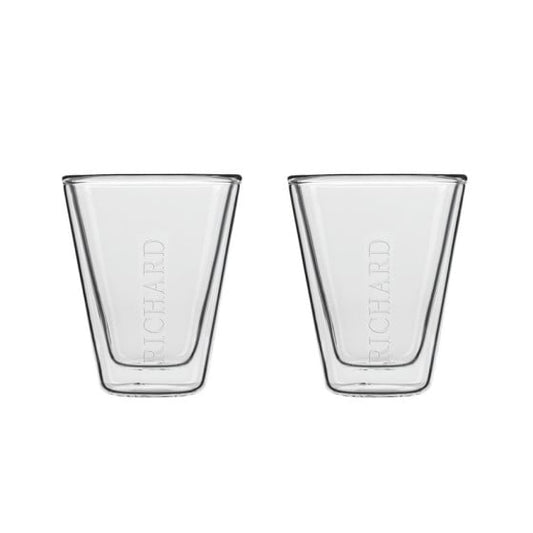 Verre double paroi -  8,5cl x 2 pièces