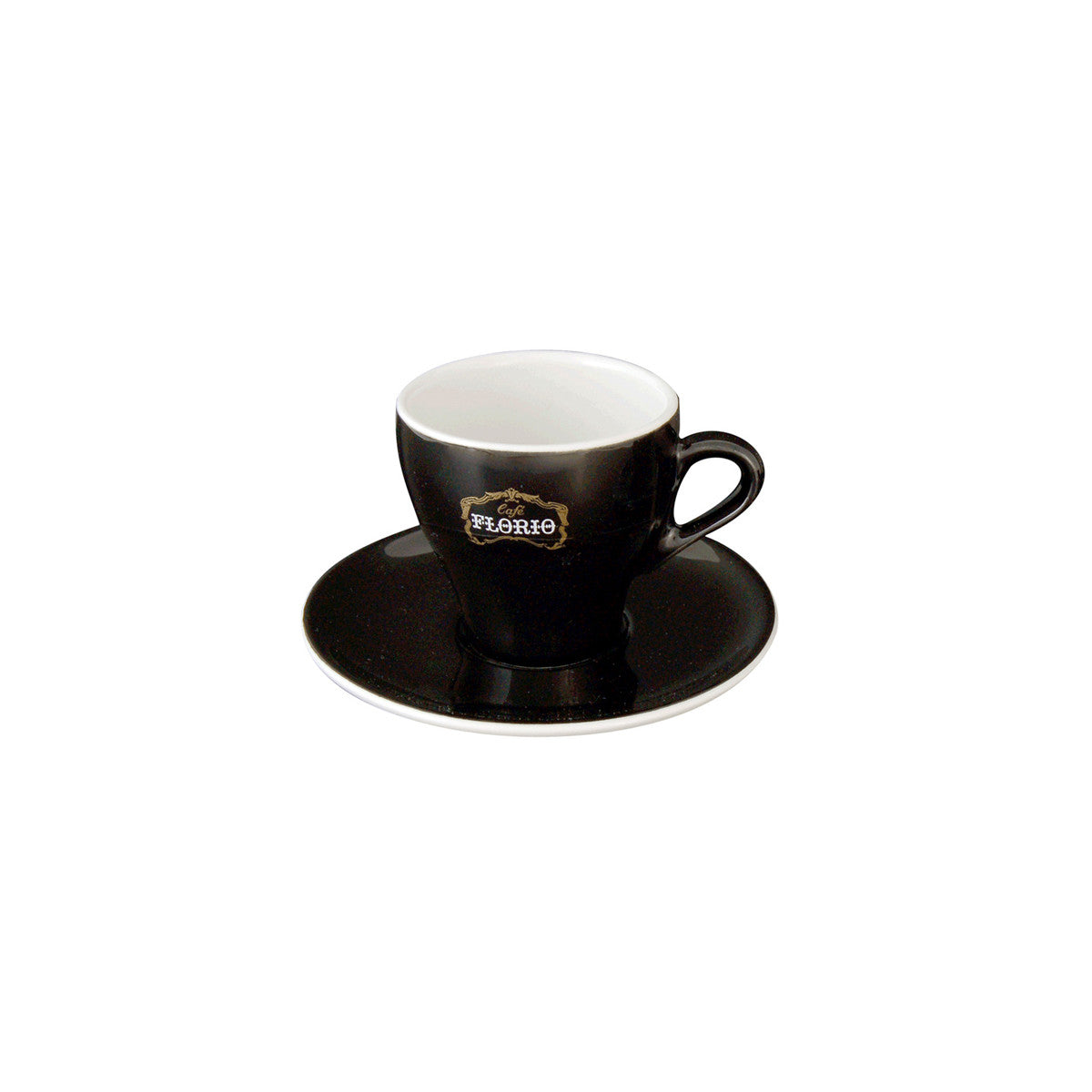 Tasse et Soucoupe - FLORIO ESPRESSO - 7cl  x 6 pièces