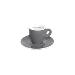 Tasse et Soucoupe - BARISTA GREY EXPRESSO - 6cl x 6 pièces