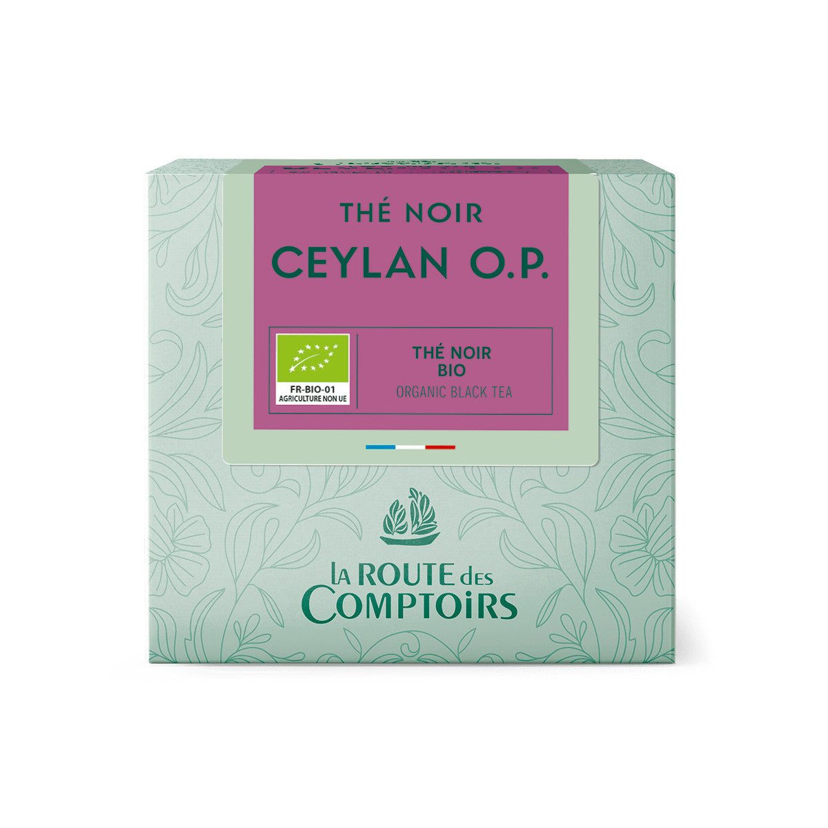 Thé noir Ceylan O.P. Bio X40
