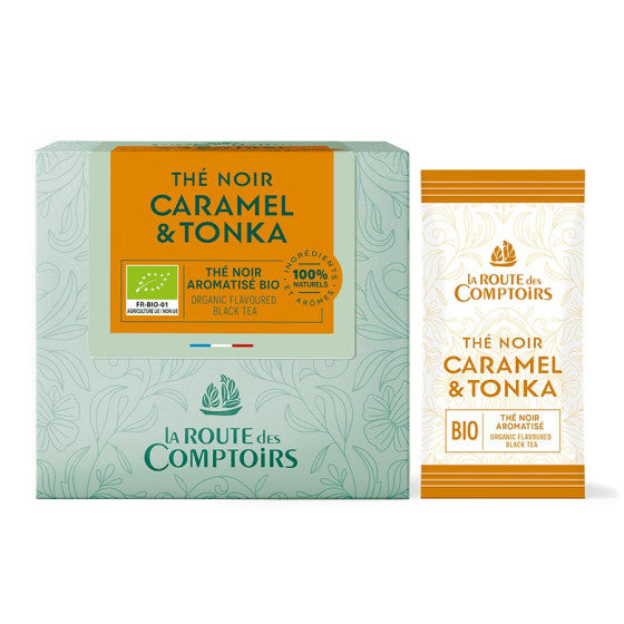 Thé noir Caramel & Tonka Bio X40