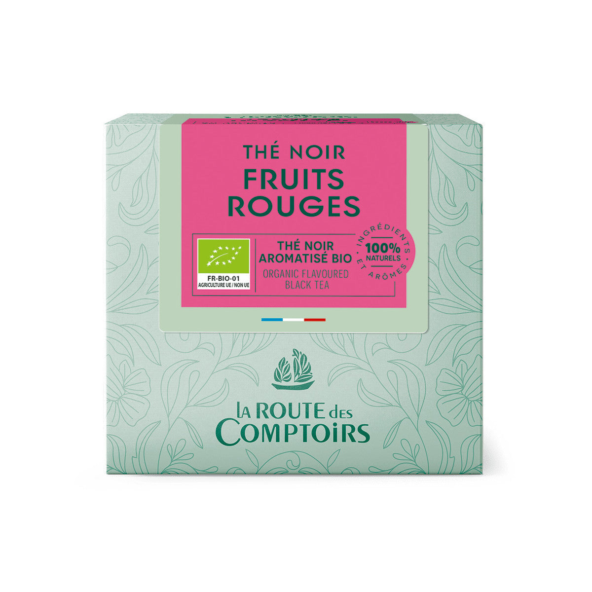 Thé noir Fruits rouges Bio X40
