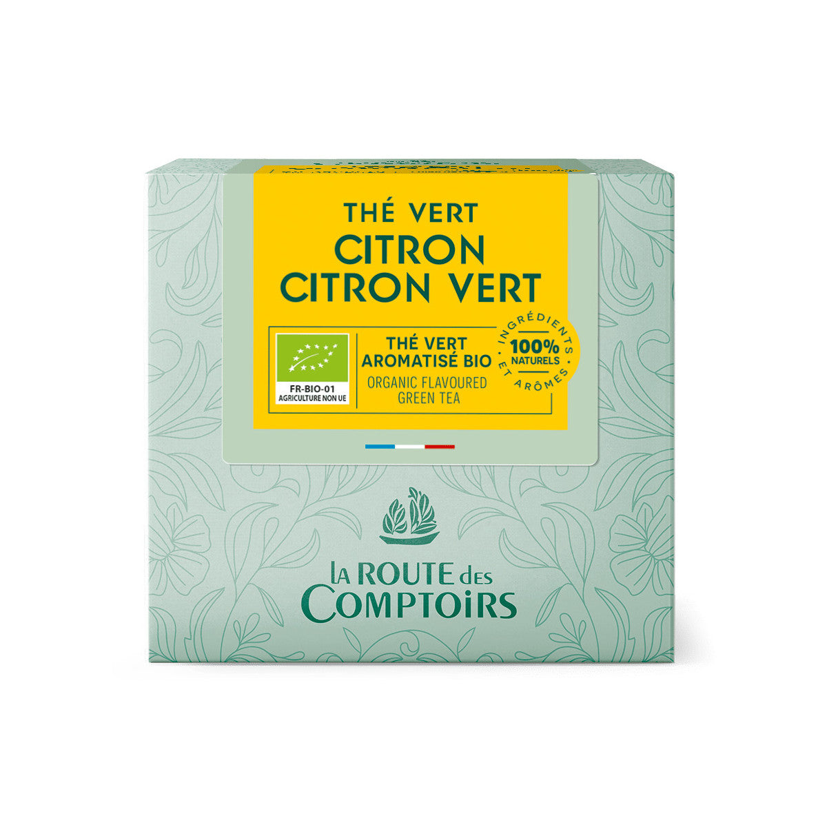 Thé vert Citron - Citron vert Bio X40